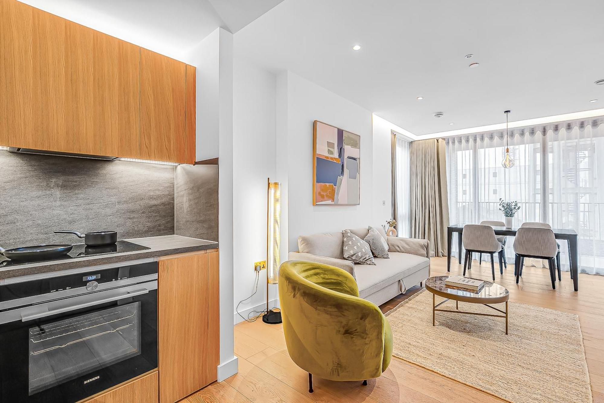 Modern King'S Cross Apartments London Bilik gambar