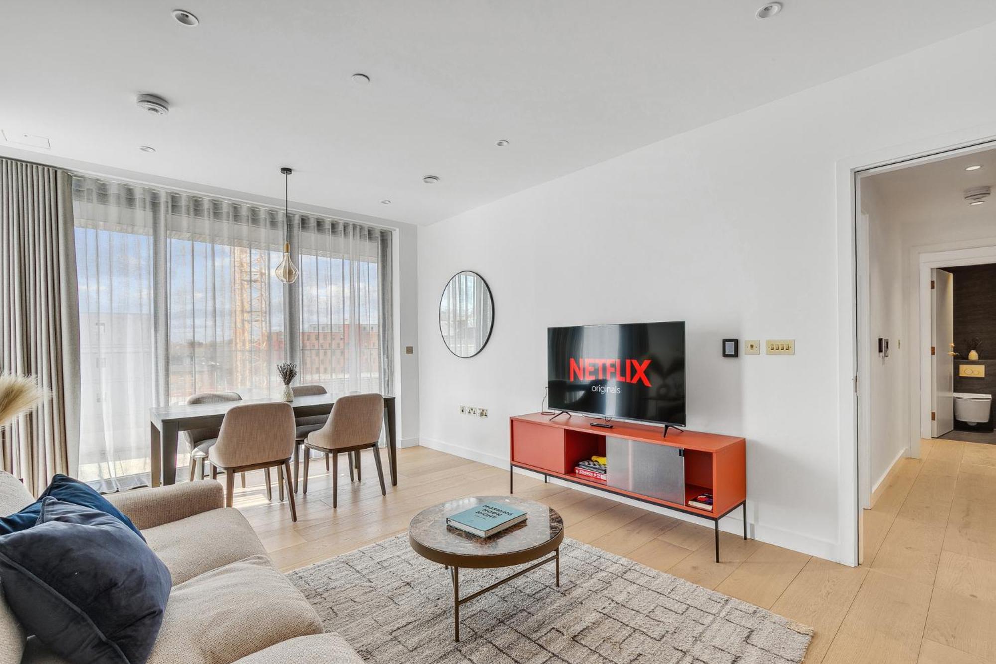 Modern King'S Cross Apartments London Bilik gambar