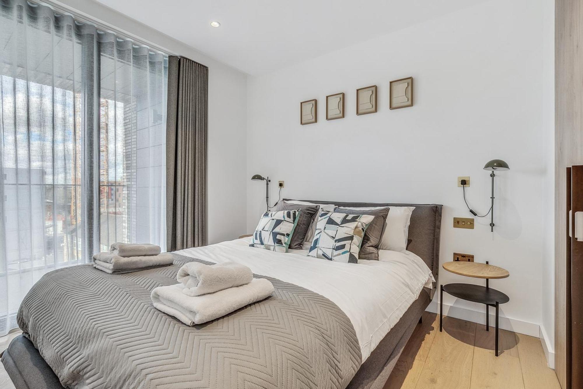 Modern King'S Cross Apartments London Bilik gambar