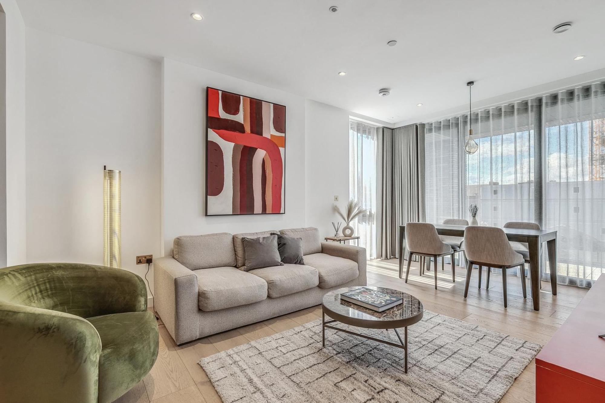 Modern King'S Cross Apartments London Luaran gambar