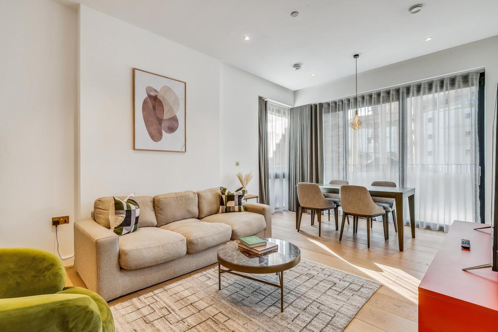 Modern King'S Cross Apartments London Luaran gambar