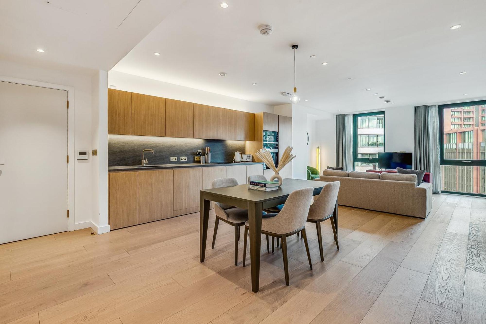 Modern King'S Cross Apartments London Bilik gambar