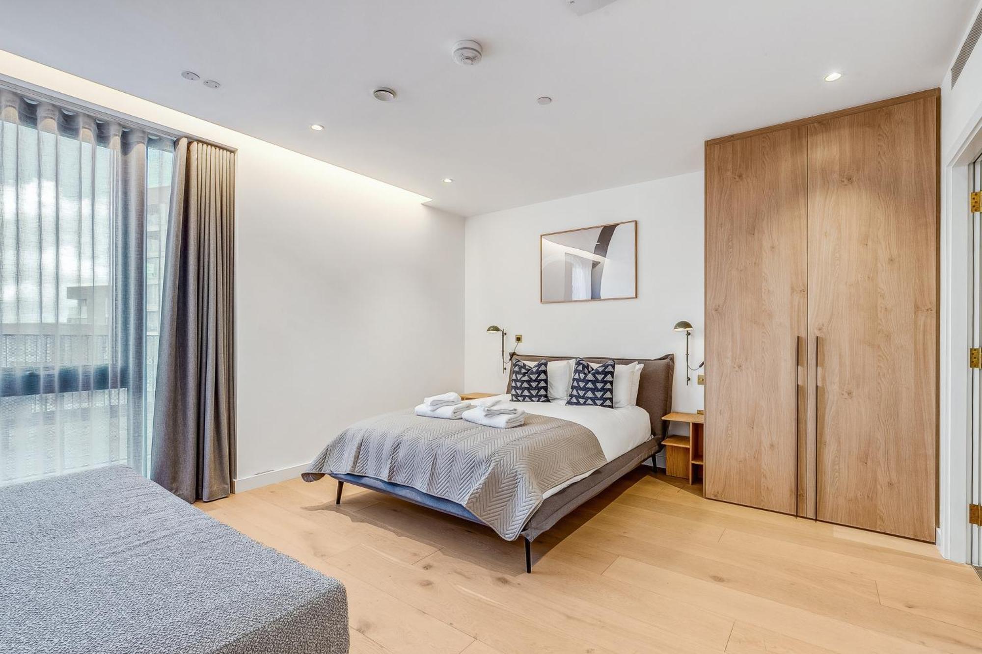 Modern King'S Cross Apartments London Bilik gambar