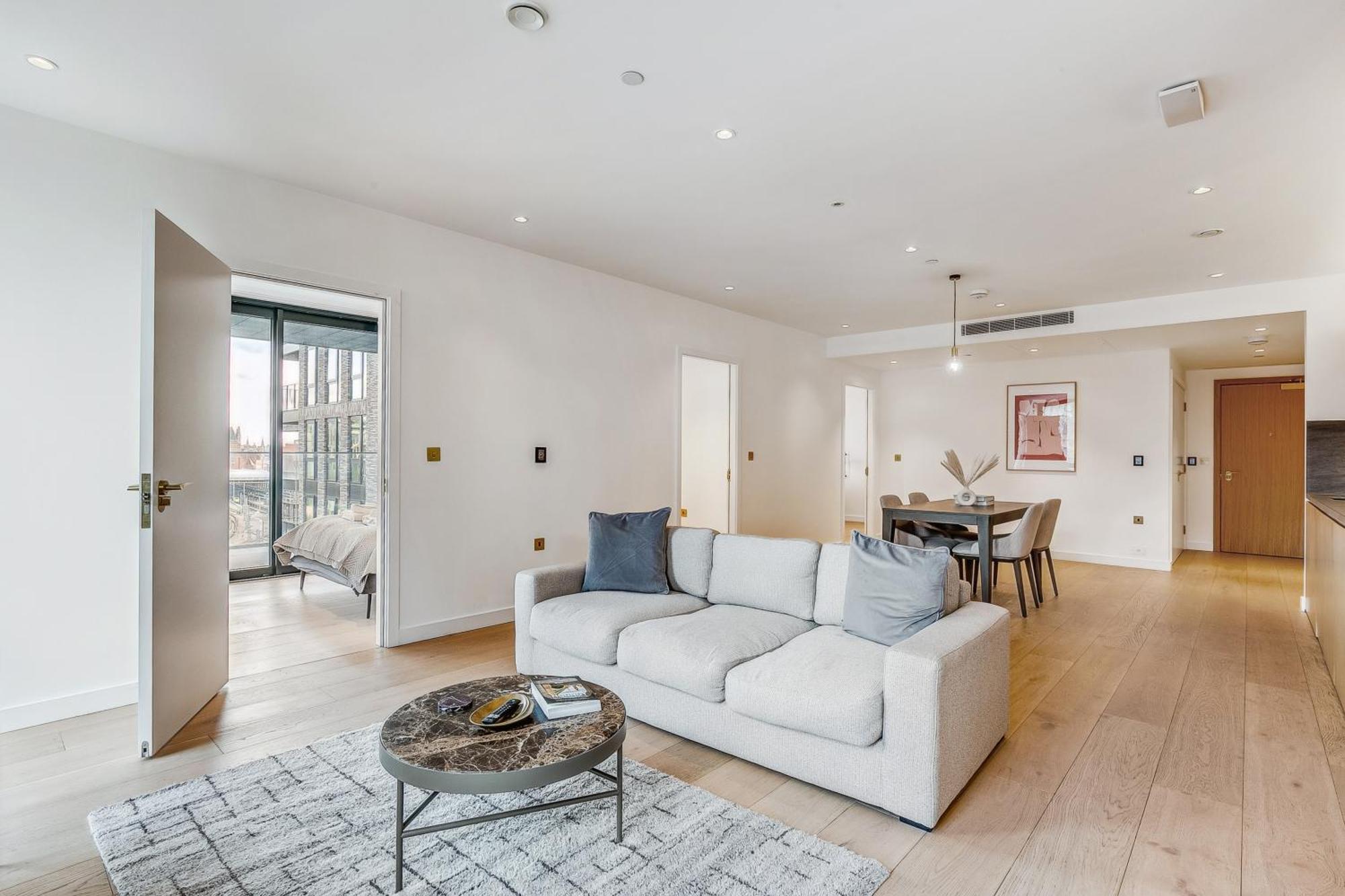 Modern King'S Cross Apartments London Bilik gambar
