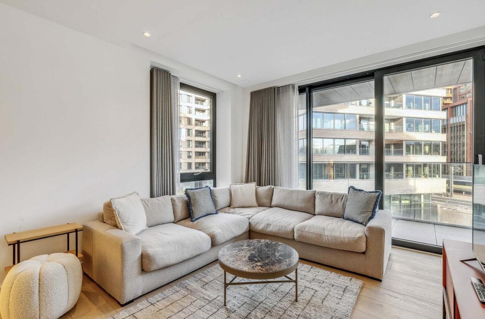 Modern King'S Cross Apartments London Bilik gambar